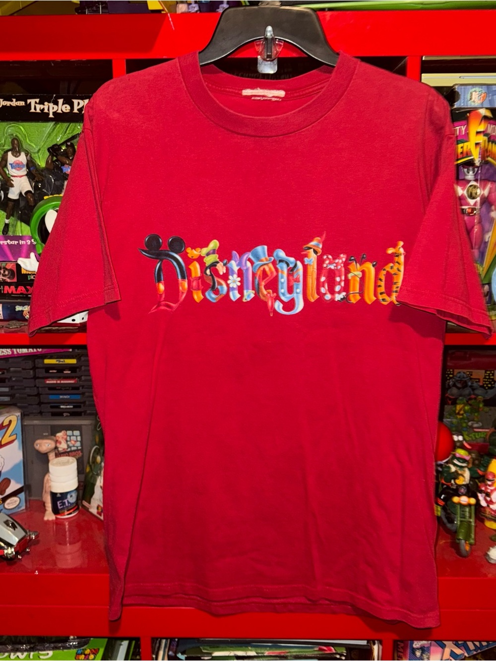 Vintage Disneyland x Character Logo Spell out T-shirt
